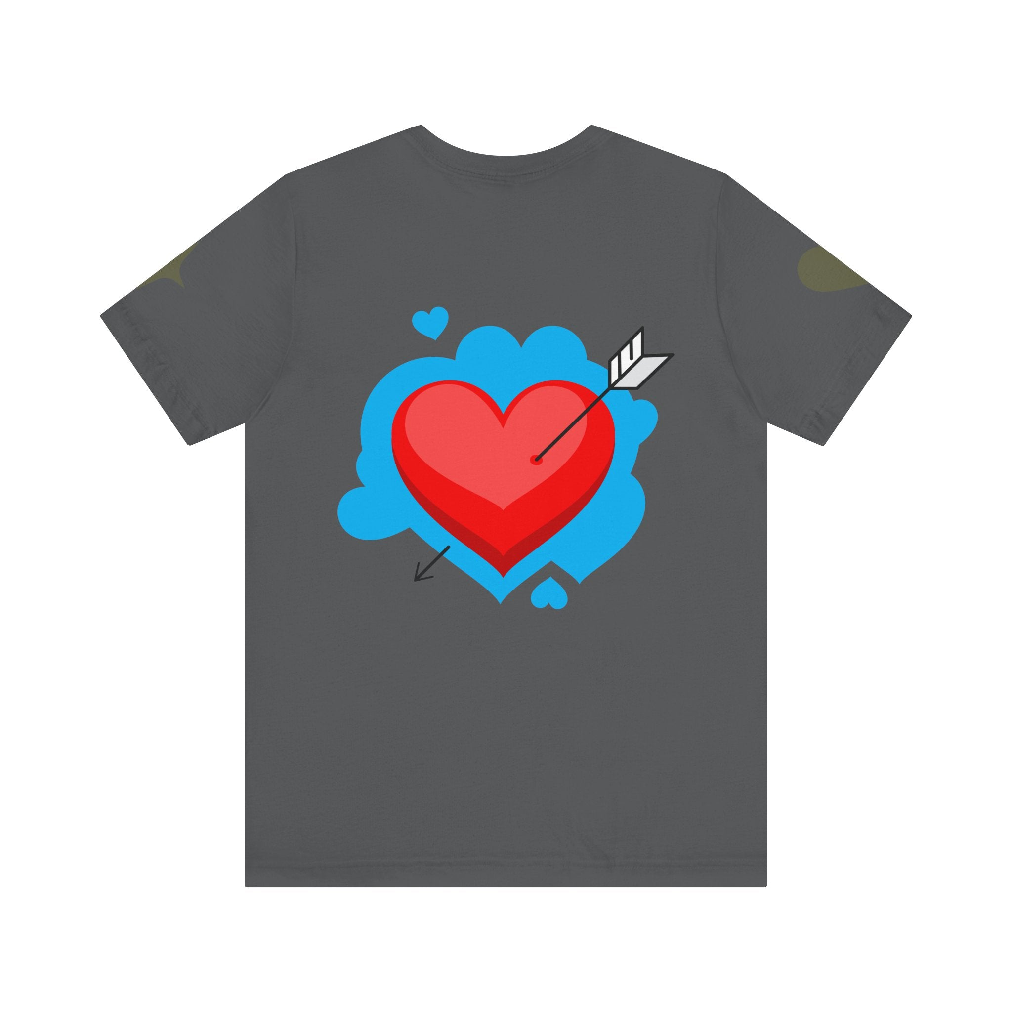 Cherry Life Tee — Cute Cherry & Heart Graphic Short Sleeve Shirt
