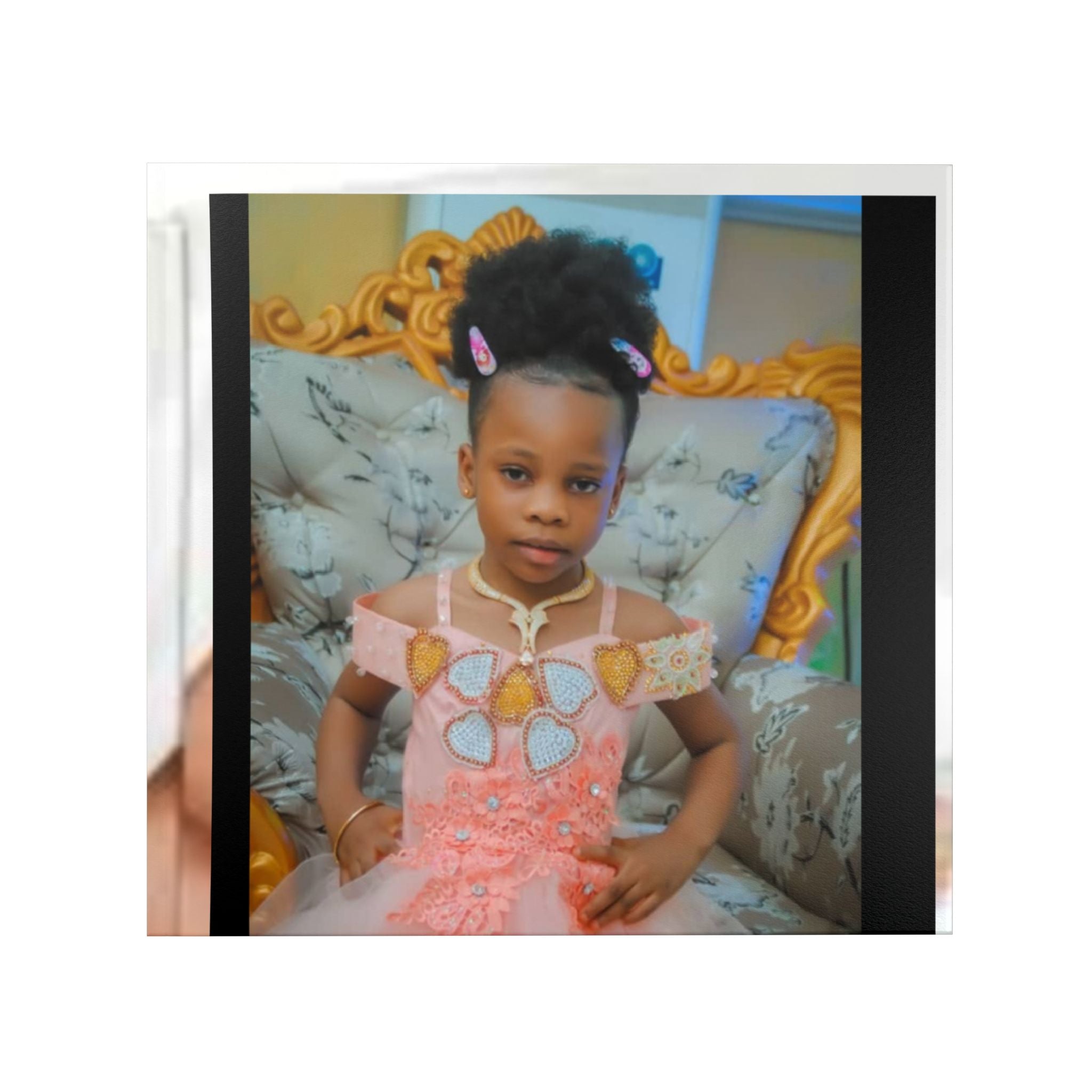 Baby Memory Hardcover Photo Book — Personalized Baby Photo Album for New Parents & Baby Shower Gift