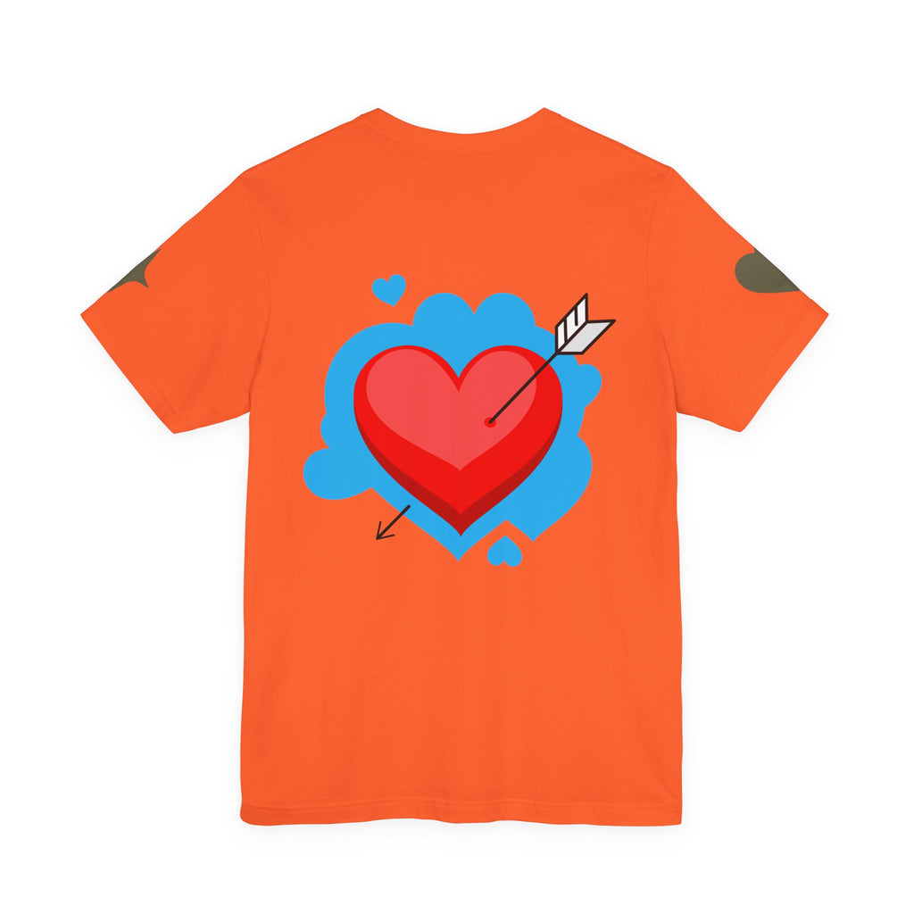 Cherry Life Tee — Cute Cherry & Heart Graphic Short Sleeve Shirt