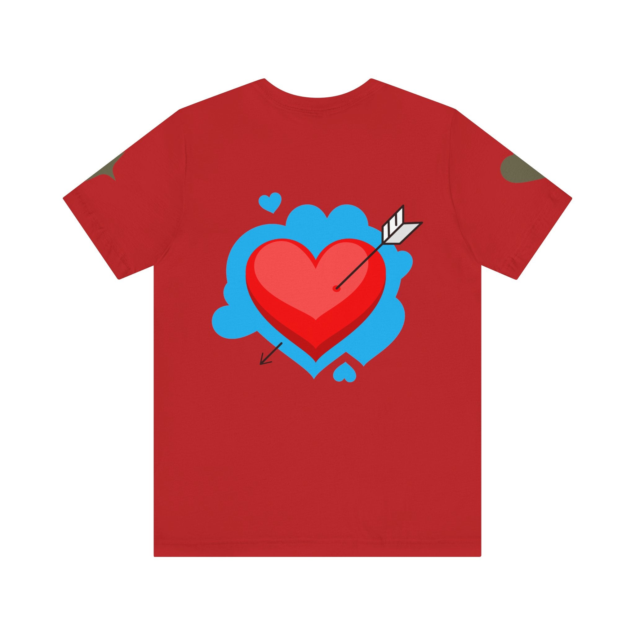 Cherry Life Tee — Cute Cherry & Heart Graphic Short Sleeve Shirt
