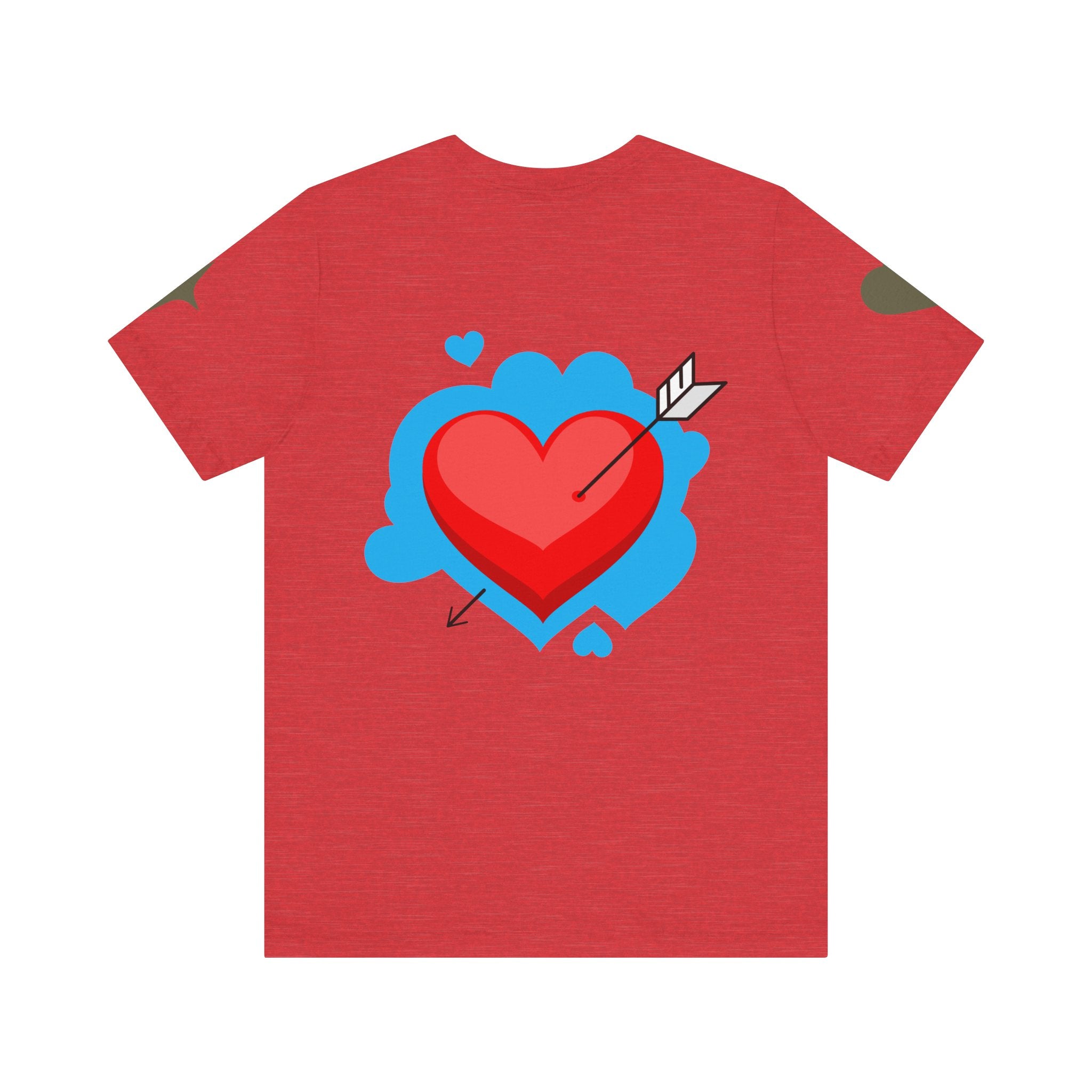Cherry Life Tee — Cute Cherry & Heart Graphic Short Sleeve Shirt