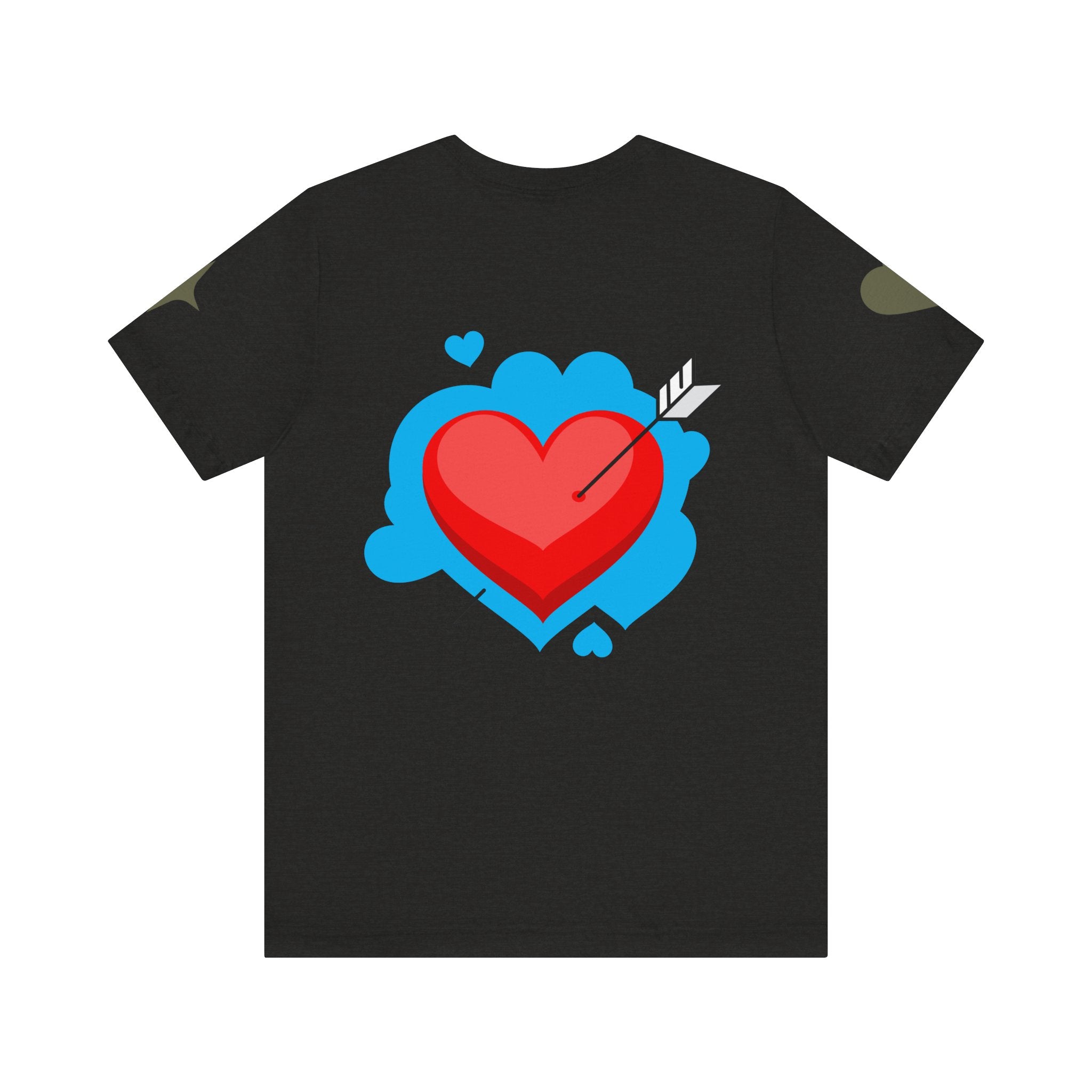 Cherry Life Tee — Cute Cherry & Heart Graphic Short Sleeve Shirt