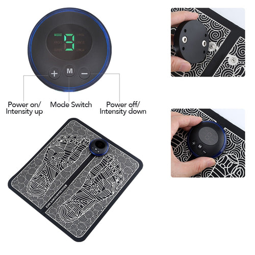 EMS Foot Massage Mat Physiotherapy Foot Massage Relax Body Relieve