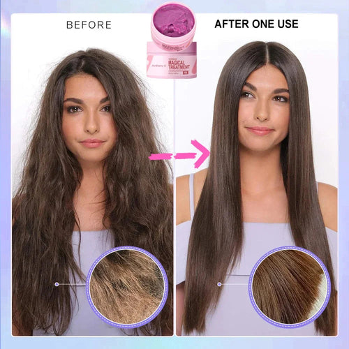 Magical Keratin Hair Mask 5 Seconds Repair Damaged Frizzy Hair Soft