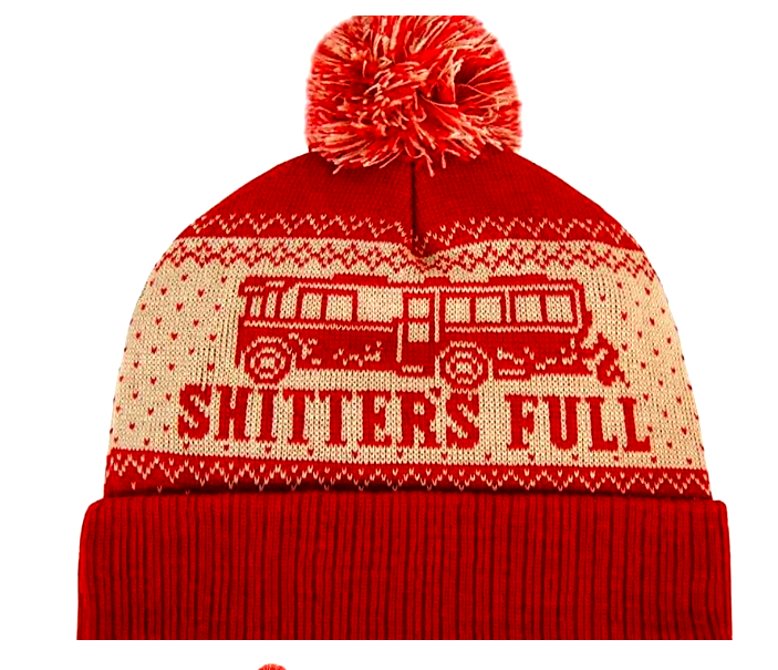 Christmas Vacation “Shitter’s Full” Beanie 🎄