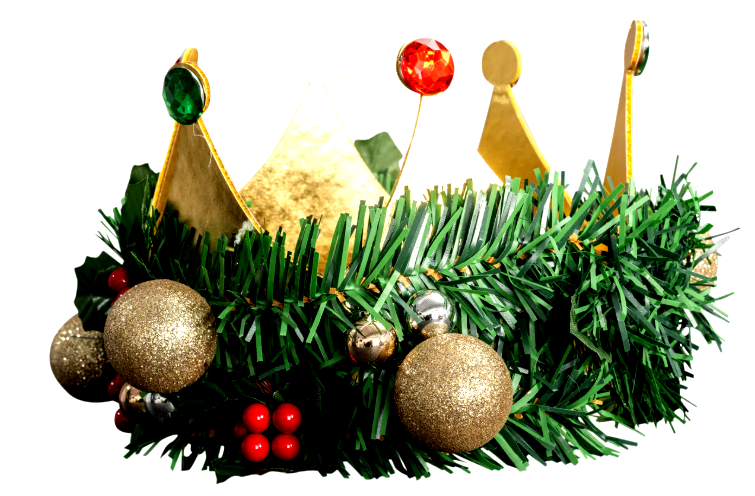 Green Monster Christmas Crown 🎄