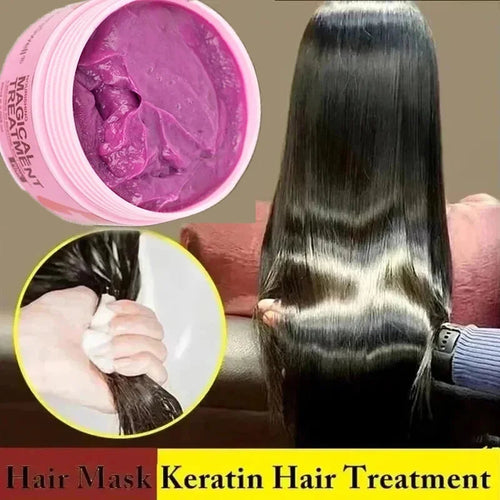 Magical Keratin Hair Mask 5 Seconds Repair Damaged Frizzy Hair Soft