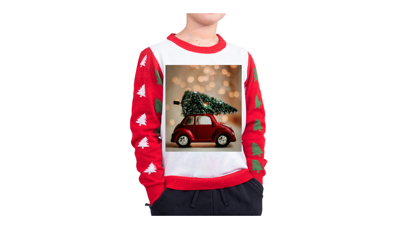 long sweaterHoliday Haulin’ Ugly Christmas Sweater 🎄